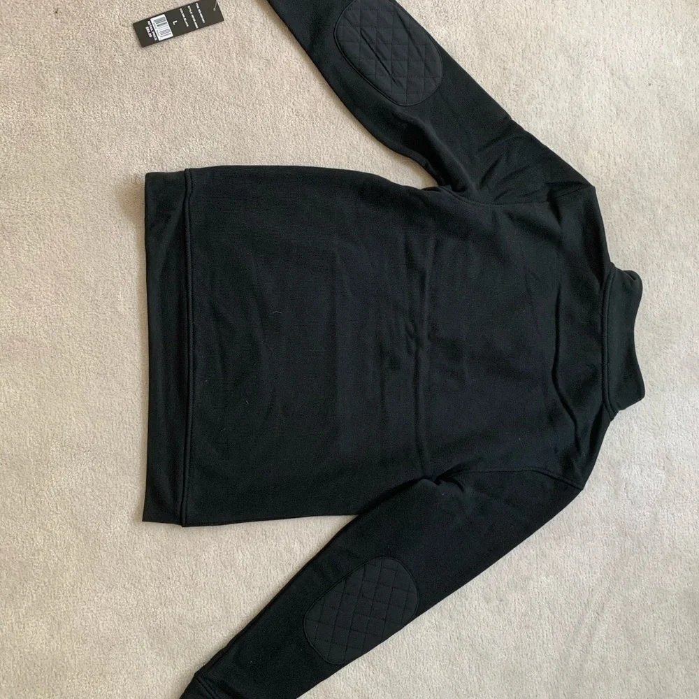 Nwt WICKED STITCH Fleece 1/2 Zip sweater size Large